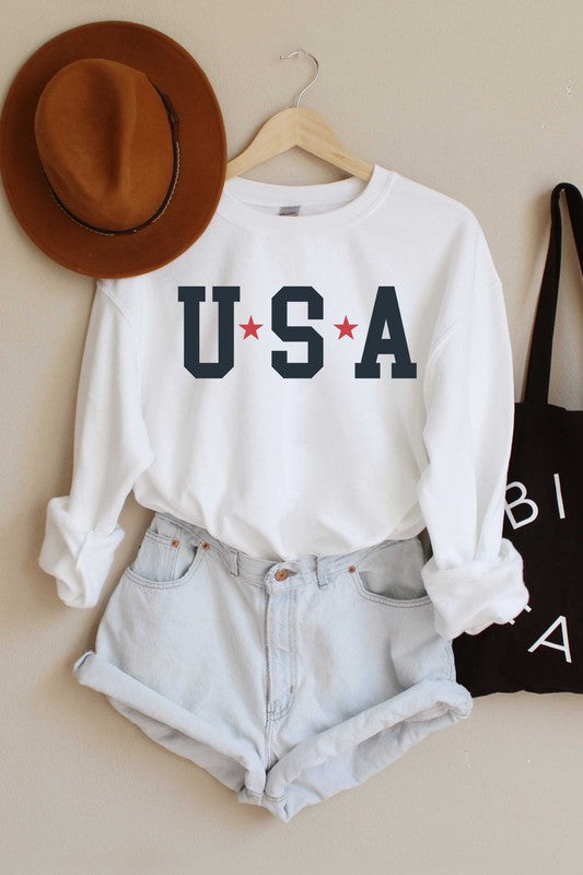 USA Crew neck