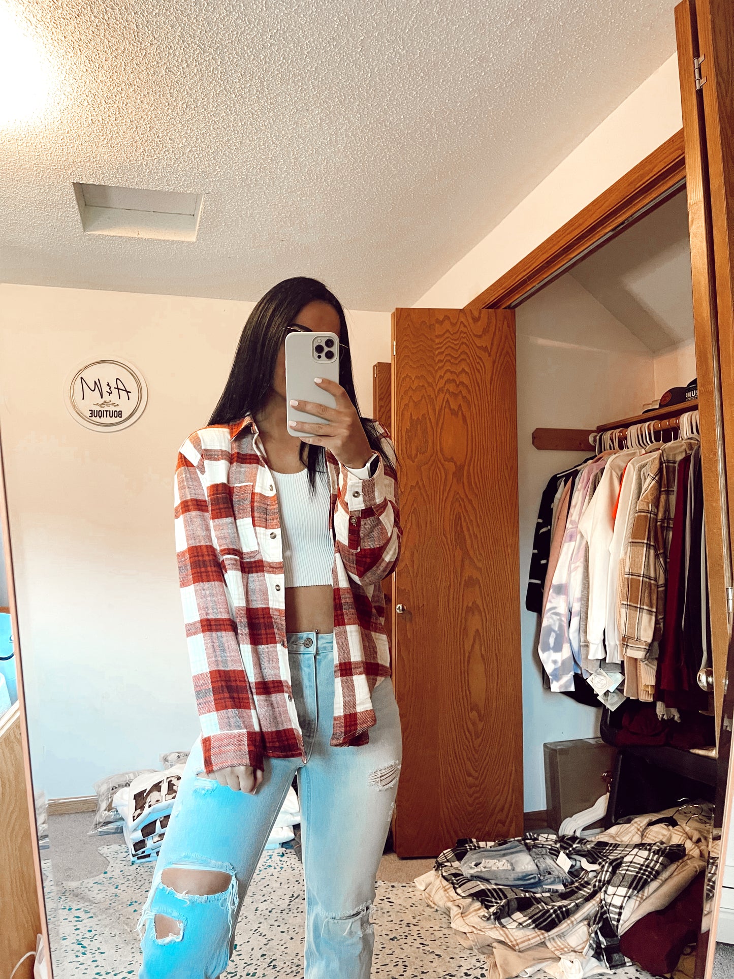 Ready in Red Flannel