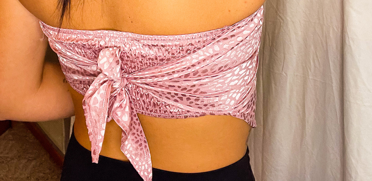 Tie Bandana Tube Top