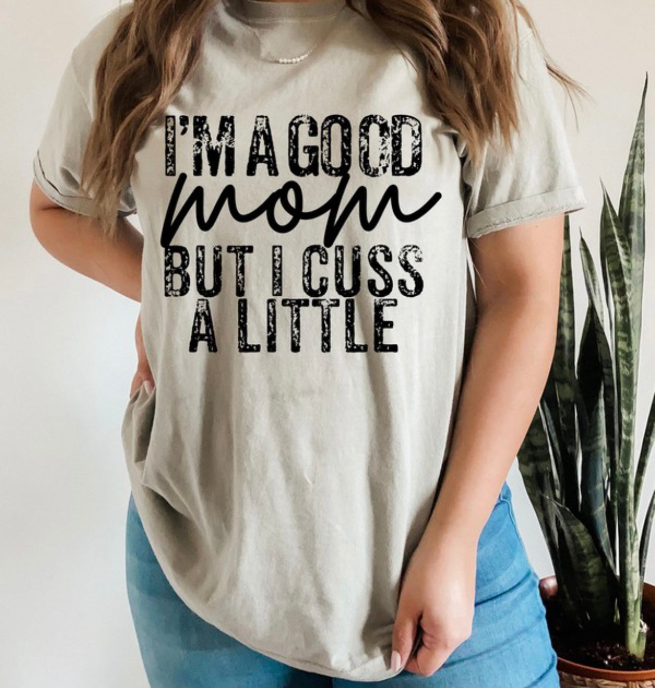 Cuss a Little Graphic Tee