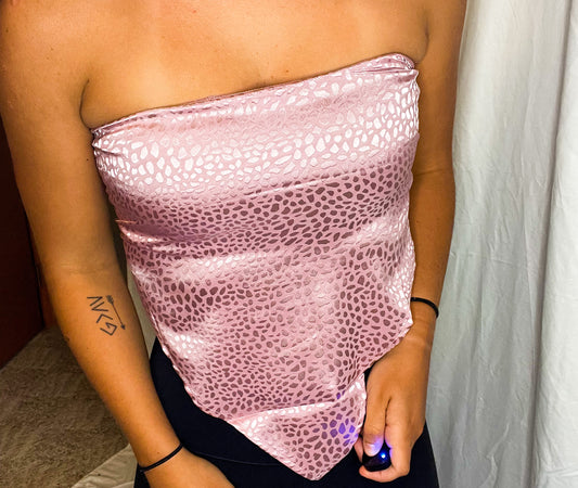 Tie Bandana Tube Top