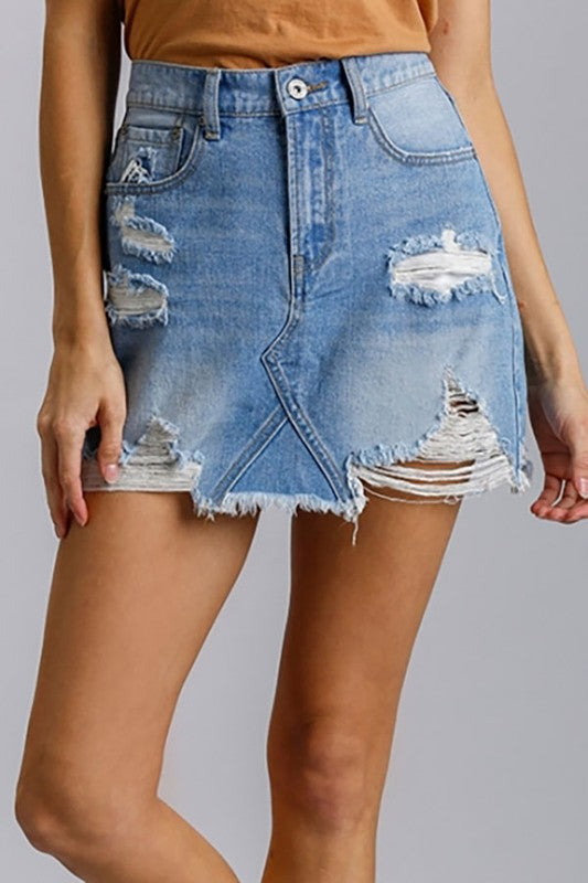 Jean Skirt