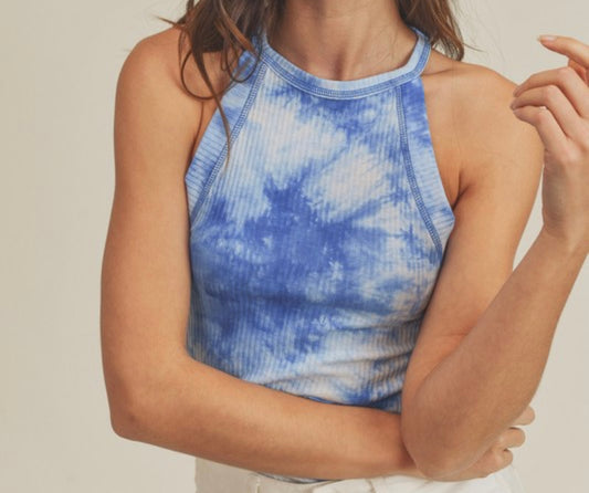 Edie Slim Tie Dye Tank