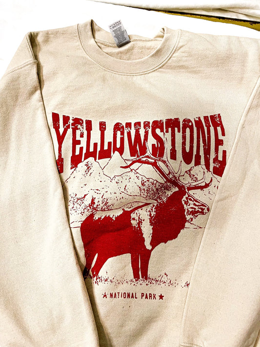 Yellowstone Crew Neck Hoodie