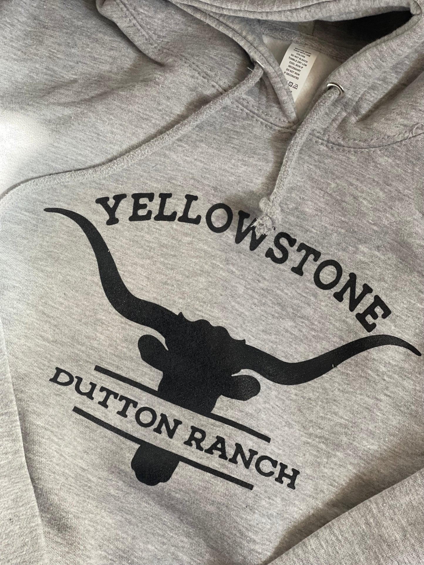 Grey Yellowstone Hoodie